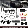 For Honda Stepwgn Spada RP8 2024 ABS Carbonfiber Interior Center Console Strip Panel Window Lifter Gear Shift Panel