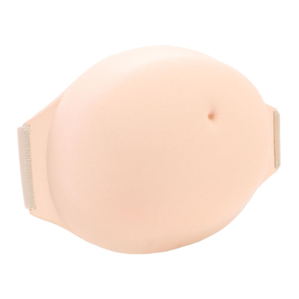 Pregnant Belly Bump Memory Foam Realistic Artificial Belly for Parties Stage Performance