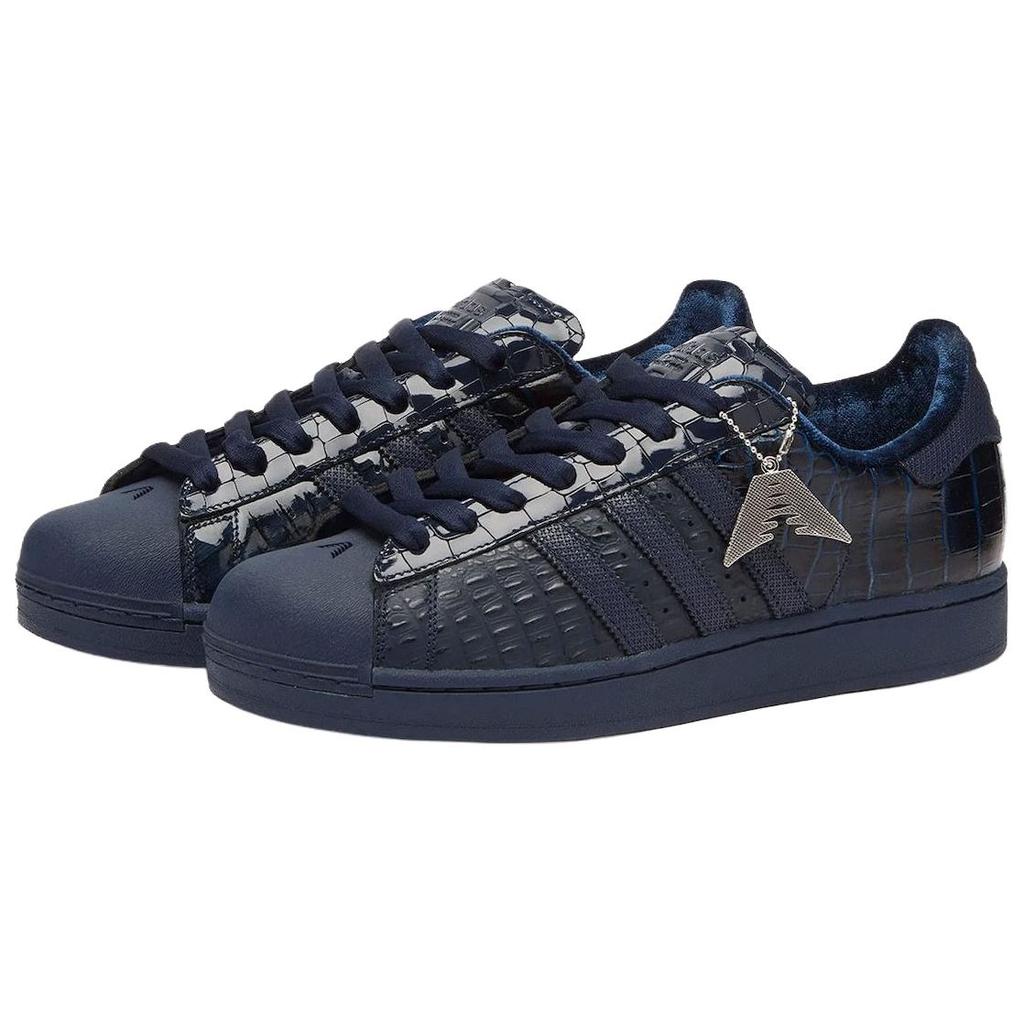 Anthony Edwards x adidas Superstar Navy Unisex Sneakers Blue KI6585