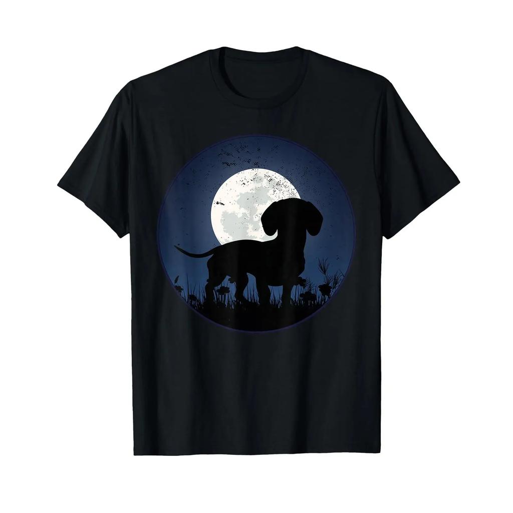 Dachshund T Shirt Kids Black Vintage Slightly Graphic Top For Everyday Wear Streetwear Casual Comfortable Homme