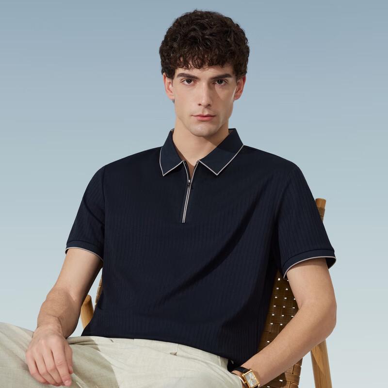 

Judger Men s Cotton-Feel Classic Half-Zip Polo Shirt 2XL