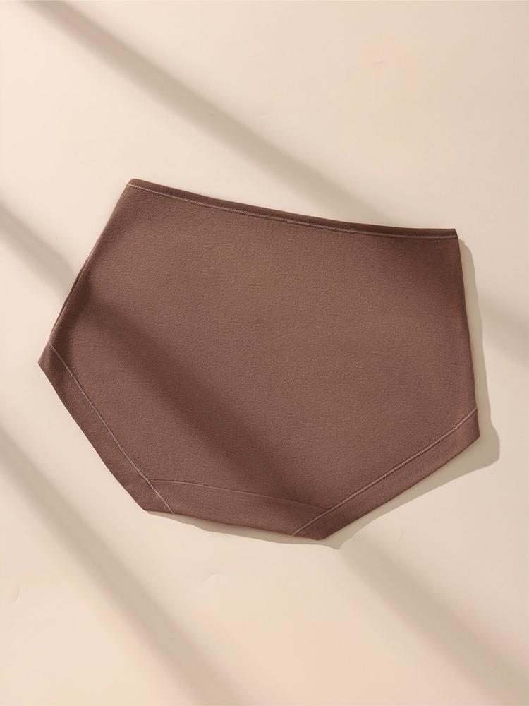 Plus Size 4Pcs Women Panties Mesh High Waist Underwear Soft Cotton Briefs Girls Underpants Solid Panty Slim Female Lingerie