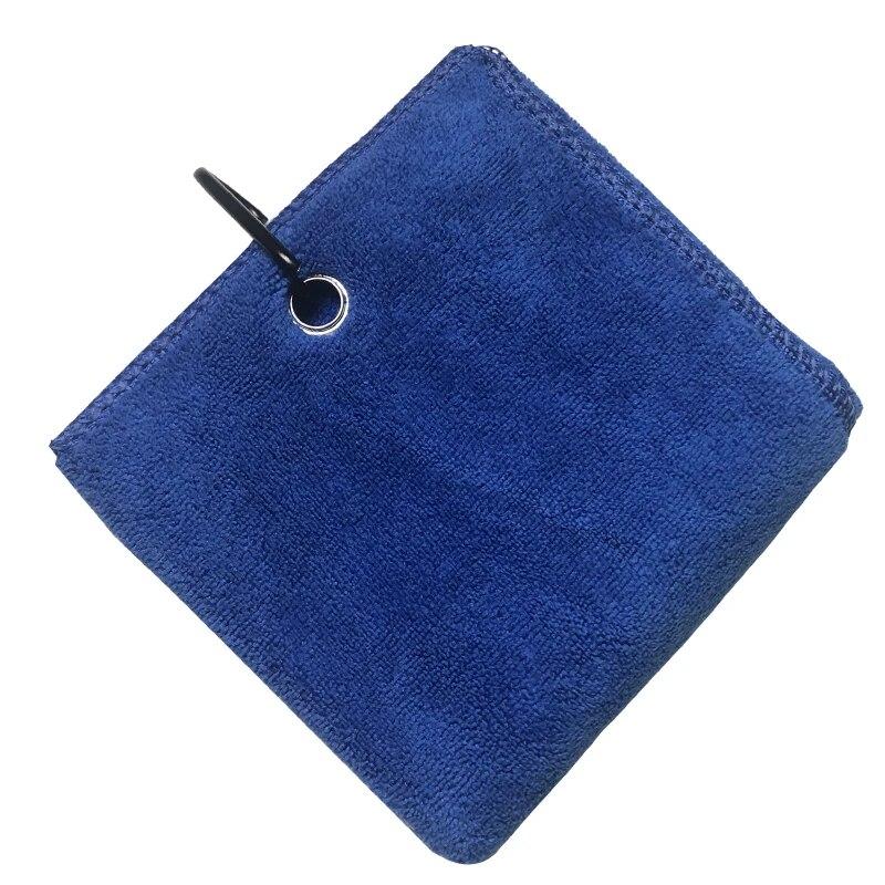Golf Towel Three Fold Reusable Ultra-fine Fiber with Hook and Buckle Cotton Towel Has Good Water Absorption and Cleaning Ability. Golf Towel