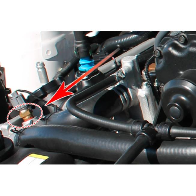 Engine Cooling Fan Thermo Thermostat Temperature Sensor Switch 1/8"NPT 200 Degree on 185 Degree Off Universal