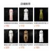 National Style Retro Printed Suit Women's Letter Collar Loose Long-sleeved Top + Mid-waist Slimming Micro-pants