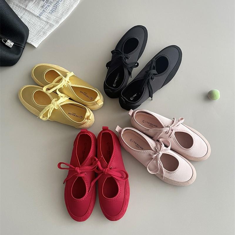 IPPEUM  Ballet Flats For Women 2025 New Round Toe Soft Ballerina Shoes