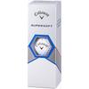 Bolas de Golfe Callaway Supersoft 23 Pacote com 12 Estrutura de 2 Peças Branco