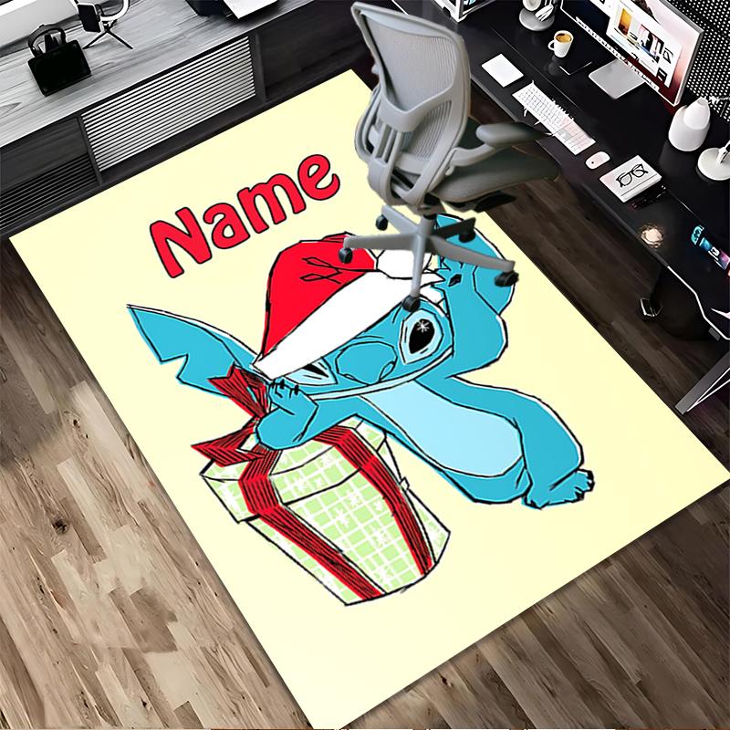Personalized Name Island Adventure Living Room Non-Slip Area Rug Soft Carpet for Bedroom Playroom Sofa Office Home Decor Doormat