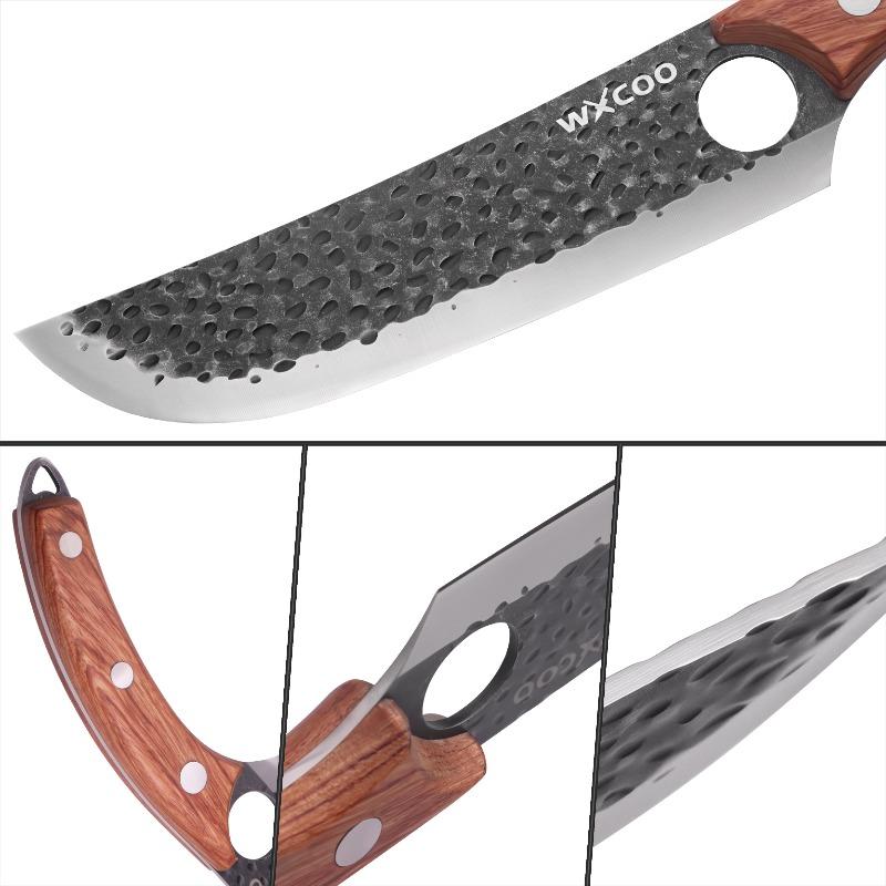 Cuchillo de Carnicero de Acero Inoxidable Cuchillo de Cocina Utilitario Cuchillos Únicos Artículos Domésticos de Cocina de Alta Calidad Cuchillo de Chef Multiusos Cuchillo para Pescado