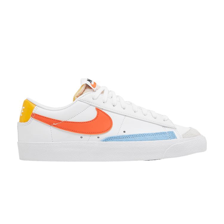 Nike Wmns Blazer Low 77 White Orange 36