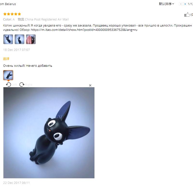 Diy Cute Cartoon Black Cats Japanese Anime Figurine Resin Kawaii Cat Desktop Decor Fairy Garden Miniatures Garden Home Decor