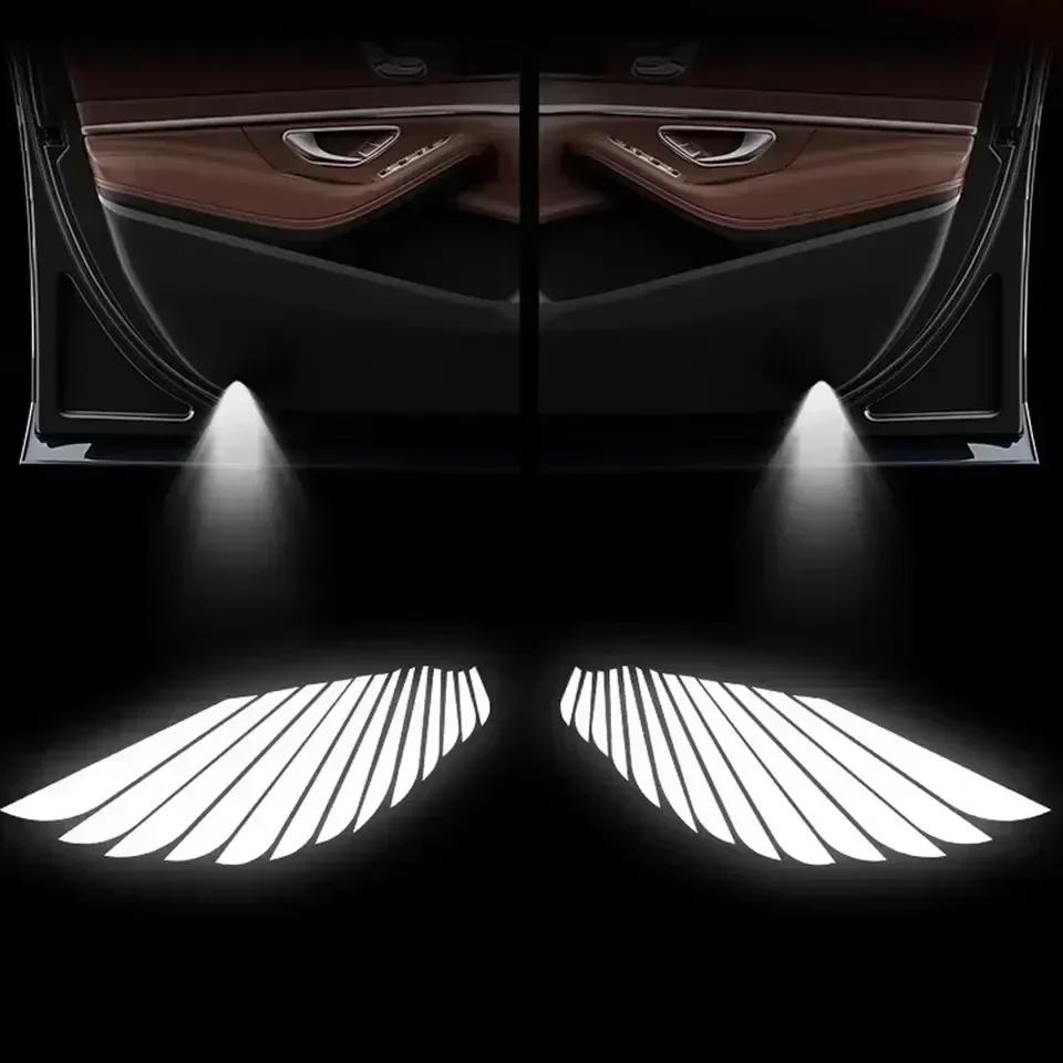 2 Stück LED Auto Tür Willkommenslicht Laser Logo Projektor Für Opel Antara Mokka Zafira Astra Corsa Meriva Vectra Auto Zubehör