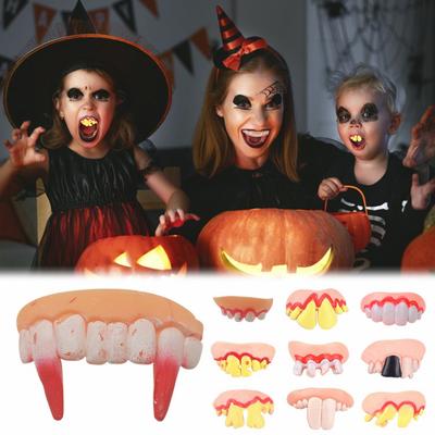 Hallowmas Tricks Spielzeug Ekel hässliche Zahnprothese falsche faule Zähne Modell Zahn