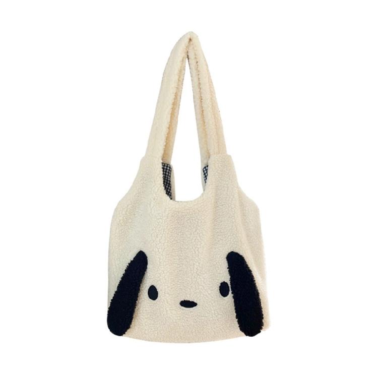 Handbag Plush Bag Large Capacity Shopping Bag Versatile Shoulder Bag for Women 1