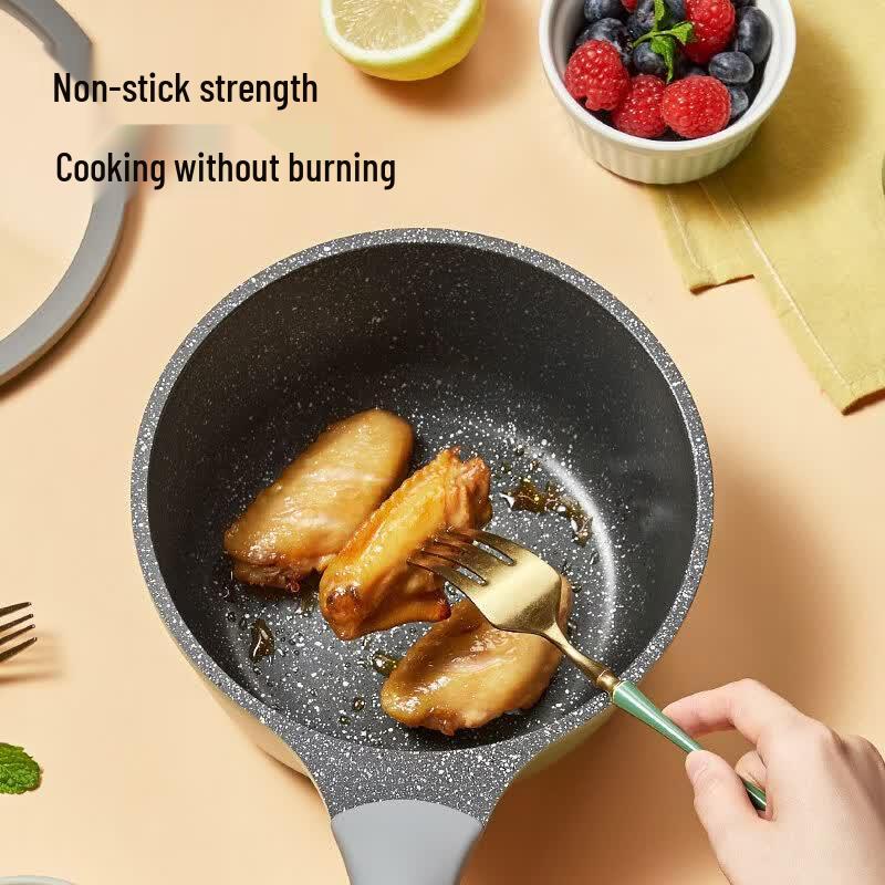 COOKER KING Bamboo Green Stone Non-stick Milk Pot