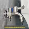 G1/2 Washing Machine Faucet Interface, Easy To Open/close Compression Valve Single Hole Installation Faucet Modern Design