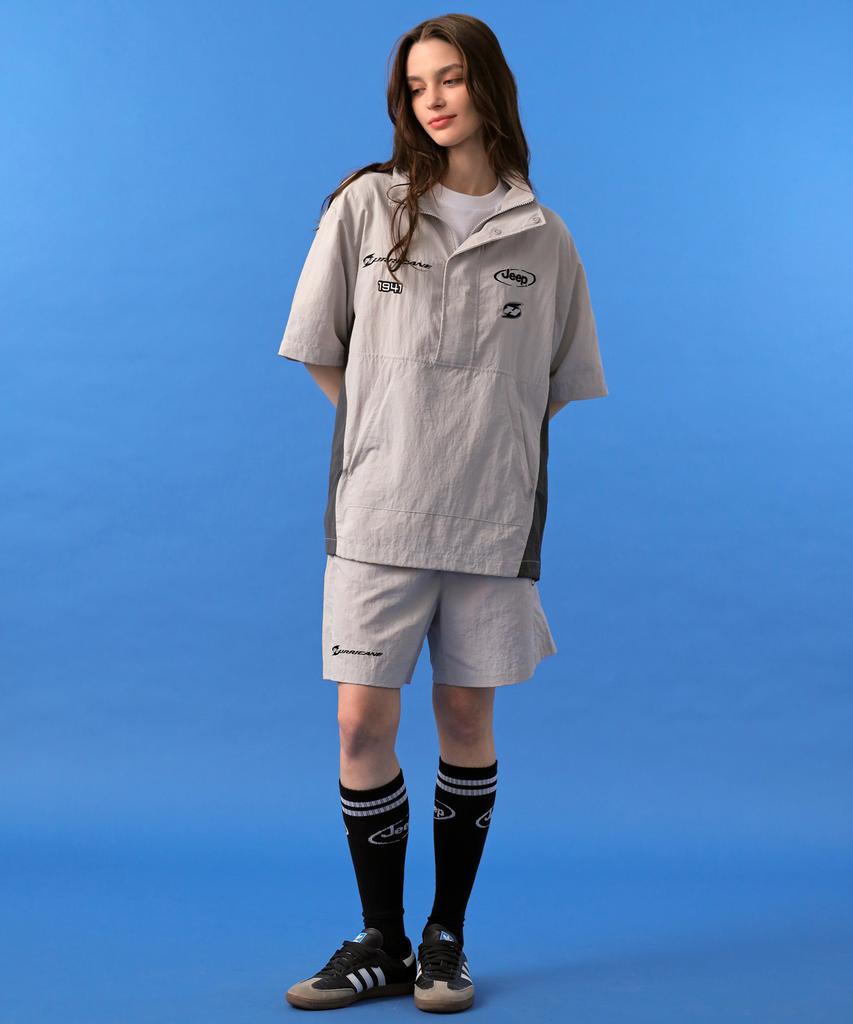 Jeep Paris Sports Nylon Short Sleeve Anorak (Jp5Jpu850Lr)