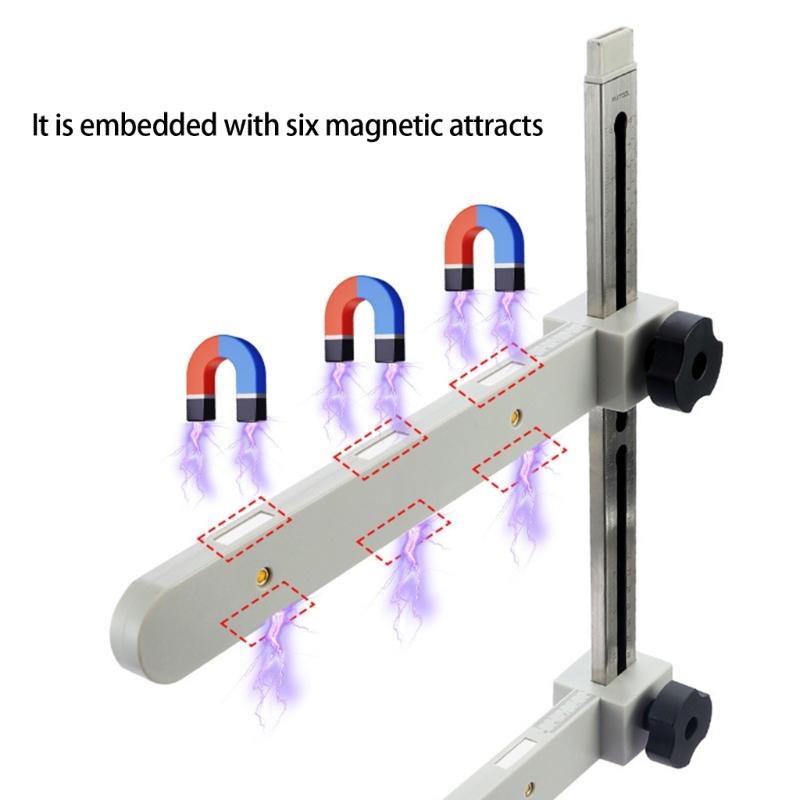 Upgrades Steel Drawer Rail Alignment Jig with Extendable Length Design Cabinet Slide Installation Tool for DIY Projects
