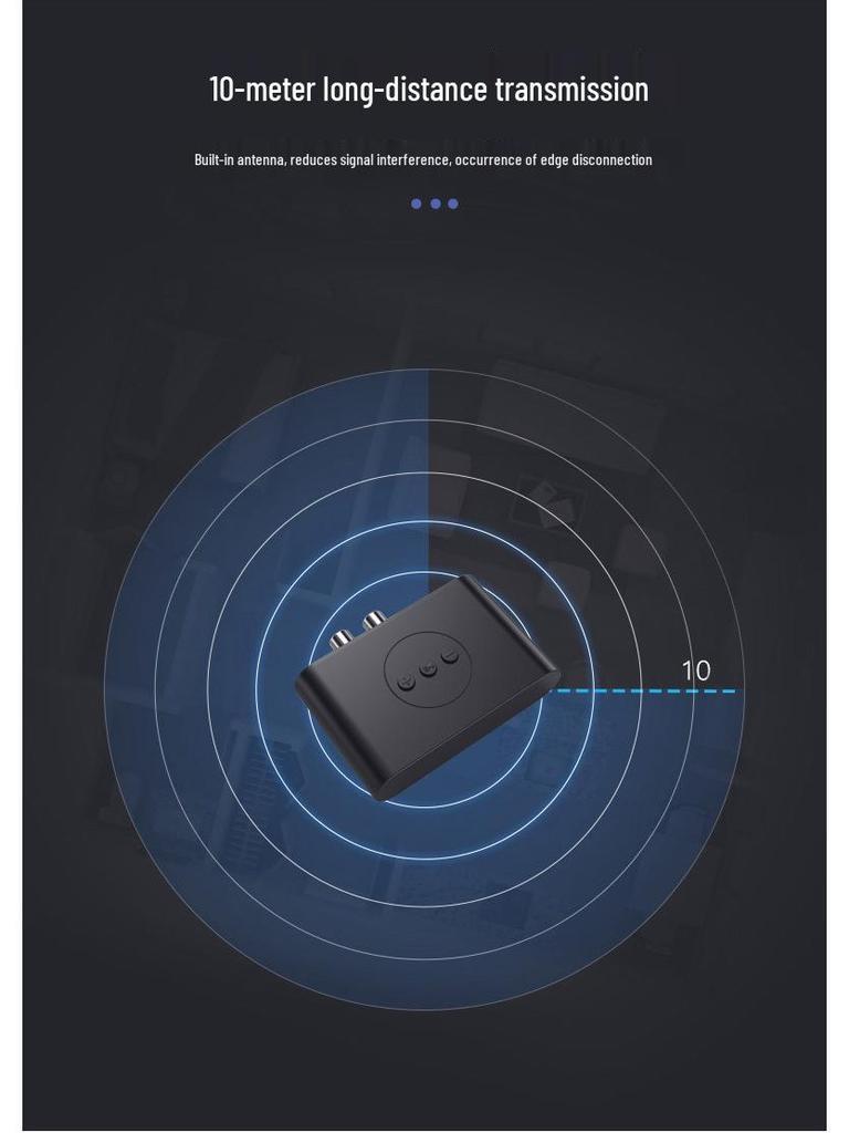 NFC Bluetooth 5.3 Music Receiver & Hands-free Car Speaker with USB Flash Drive Support