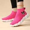 Fashion Fashion Sports Shoes Child Children Girl Breathable Socks Shoes Women a Pedal Platform Leisure Sports Parent Child Style