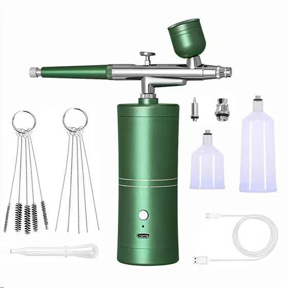 High-Pressure Nano Oxygen Injector & Airbrush Hydration Instrument for Beauty & Nail Art