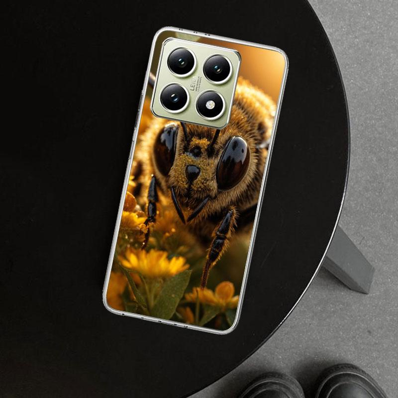 

Bee Keeping Honey Animal Phone Case Cover for Xiaomi Redmi Note 15 14 13 12 11 Pro Plus 14S 12S 11S 11T 11E 10S 10 Customized Fu Redmi Note 10 Pro 4G