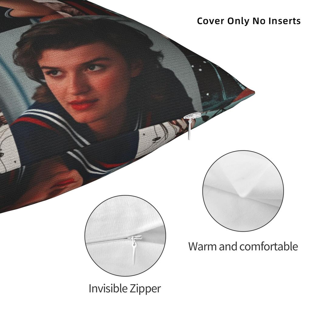 Steve Harrington Pillowcases  Vintage Pillow Case For Sofa Home Decor Comfy Pillow Cover