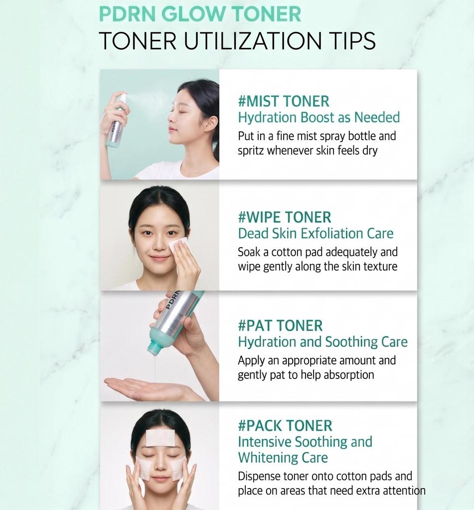 VT COSMETICS PDRN Glow Toner, 200ml