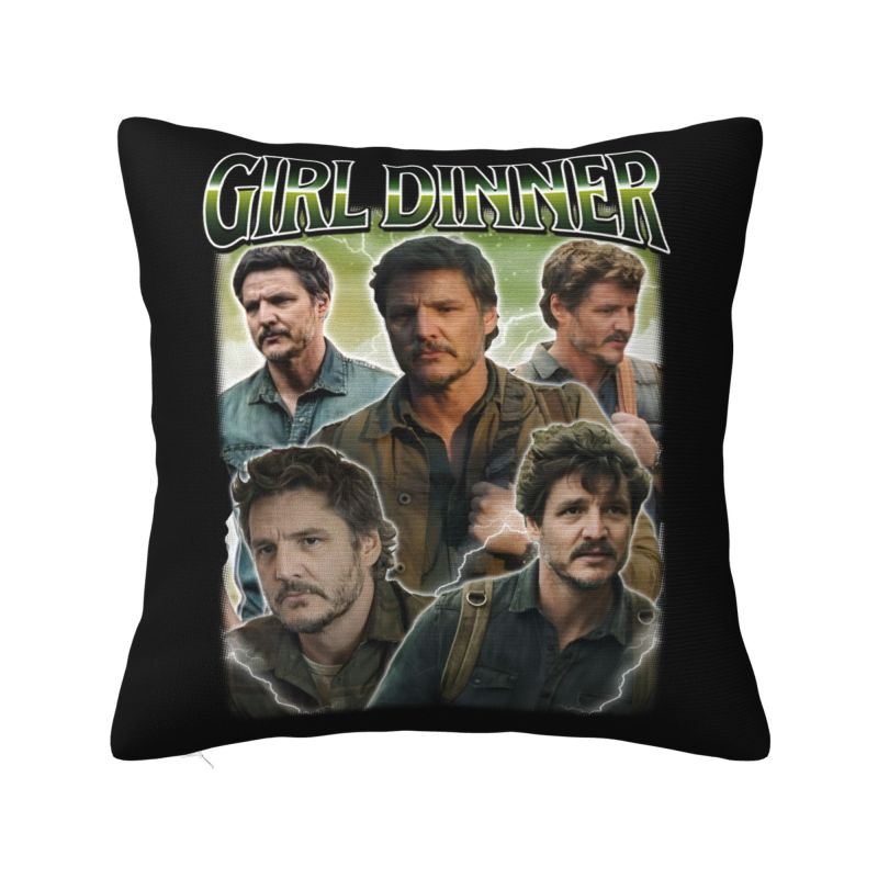 Vintage Bootleg Pedro Pascal Cushion Cover x cm Polyester Velvet Throw Pillow Case For Sofa Chair Home Decoration Pillowslip