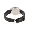 Casio STANDARD Series Retro Fashion Simple Quartz Movement Genuine Leather Strap Japanese and Korean Watch Women's Watch Black Dial LTP-V004L-1B