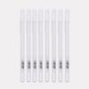 1/3Pcs 0.8Mm Oily White Marker Pen Graffiti Pens Waterproof Permanent Gel Pencil