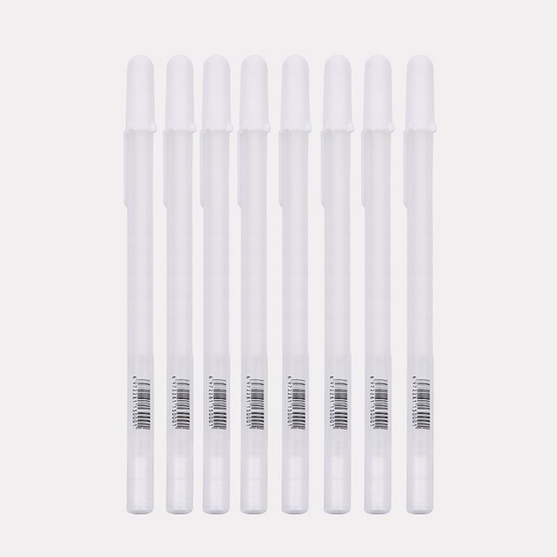 1/3Pcs 0.8Mm Oily White Marker Pen Graffiti Pens Waterproof Permanent Gel Pencil