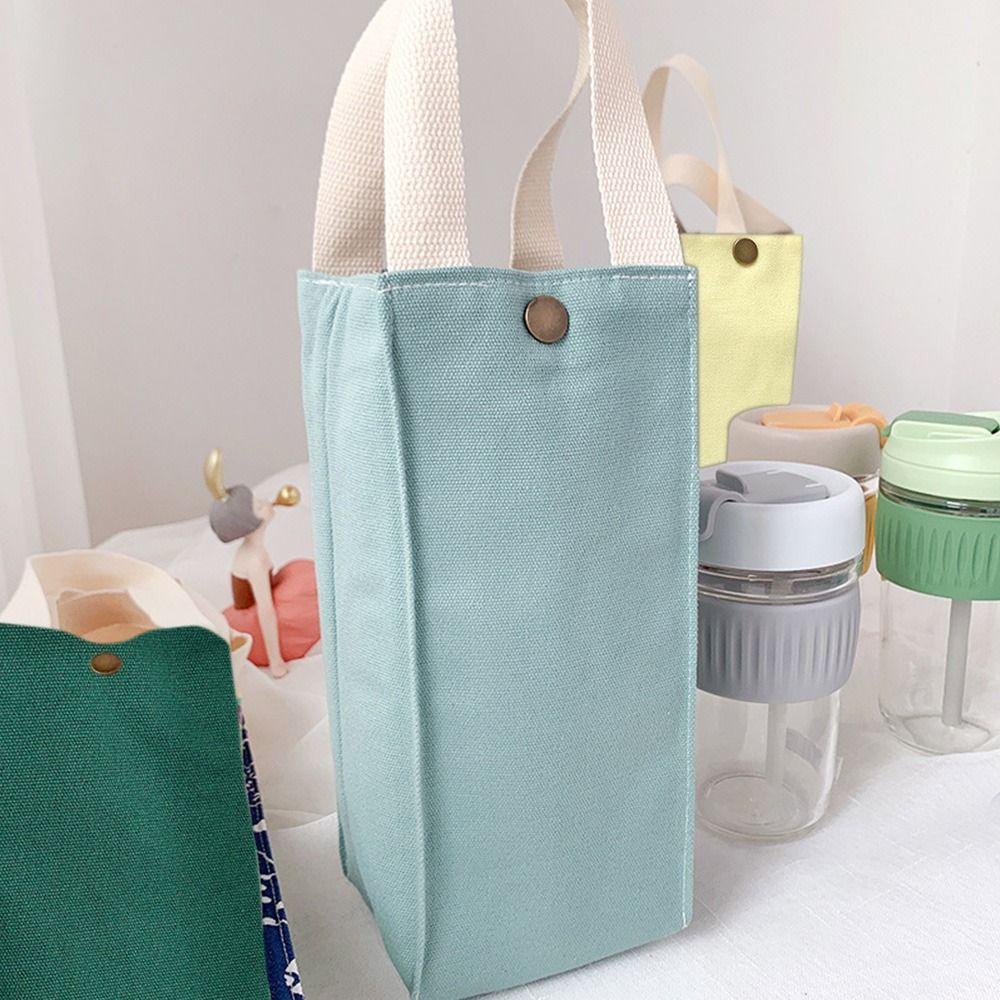 Portable Carrier Cup Pouch Beverage Bag Cup Sleeve Water Bottle Bag Mug Holder