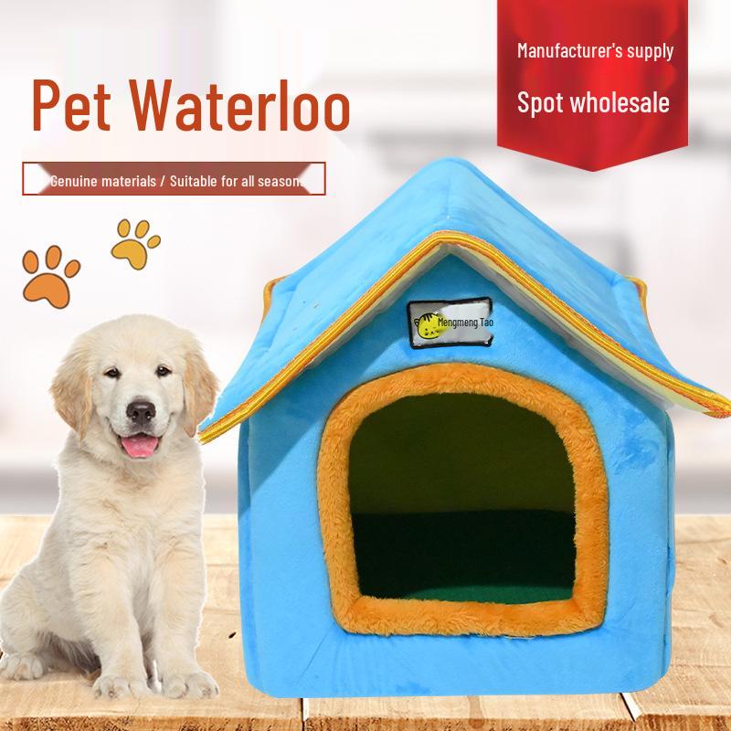 Teddy Poodle Small Dog & Cat House Kennel