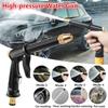Portable High-pressure Water Gun Adjustable Cleaning Car Wash Machine Garden Watering Hose Nozzle Sprinkler Foam Water
