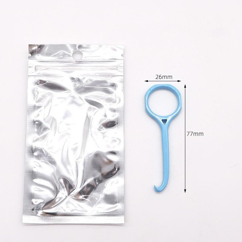 100 Pcs Dental Orthodontic Invisible Braces Remover Plastic Hook Disposable Orthodontic Aligner Remove Hook