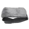 Uterus Warming Waist Belt Dark Gray Adjustable Thick Soft Plush Waist Cover for Hot Water Bottle
