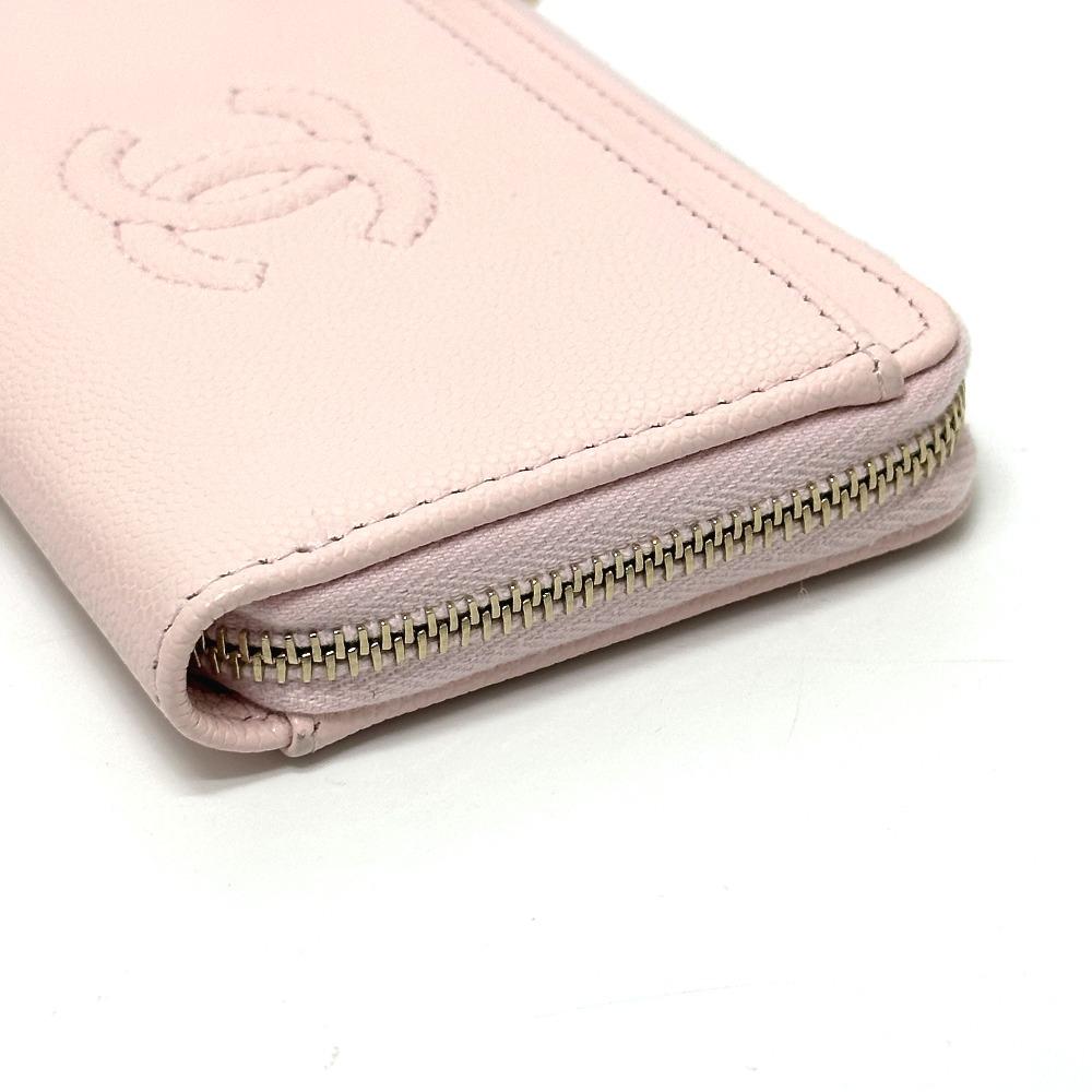 CHANEL AP4661 Cruise Collection Fragment Case Zip Card Case Unused
