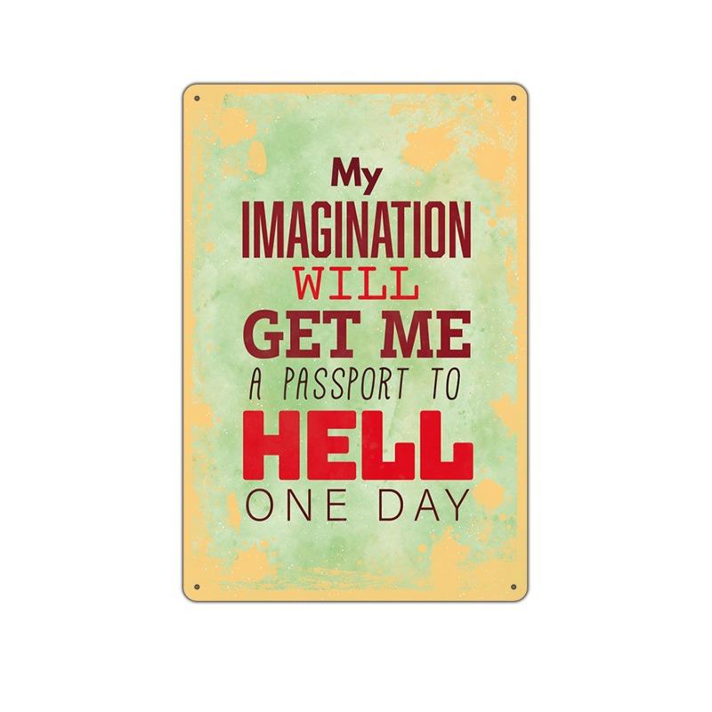 Metal Tin Sign Poster Beer Tin Sign Metal Plaque Poster for Bar Club Wall Decor Retro Home Bedroom Vintage Wall Plate Pendant