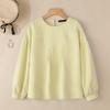 ZANZEA Women Casual Round Neck Solid Color Long Sleeve Blouse