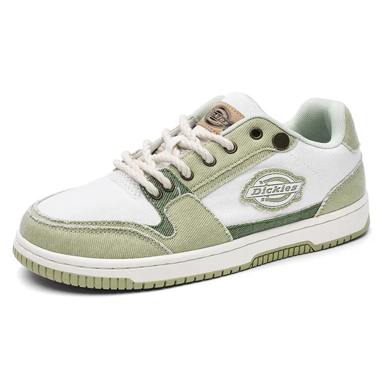 Dickies Fabric Lightweight Low top Skateboard Shoes Unisex Avocado Green (Unisex) Skate Shoes