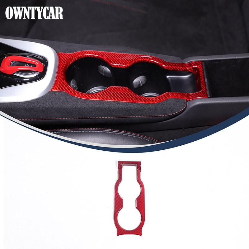 For Lotus EMIRA 2026-2026 Red Real Carbon Fiber Car Steering Wheels Console Gear Shift Panel Cover Trim Sticker Car Accessories