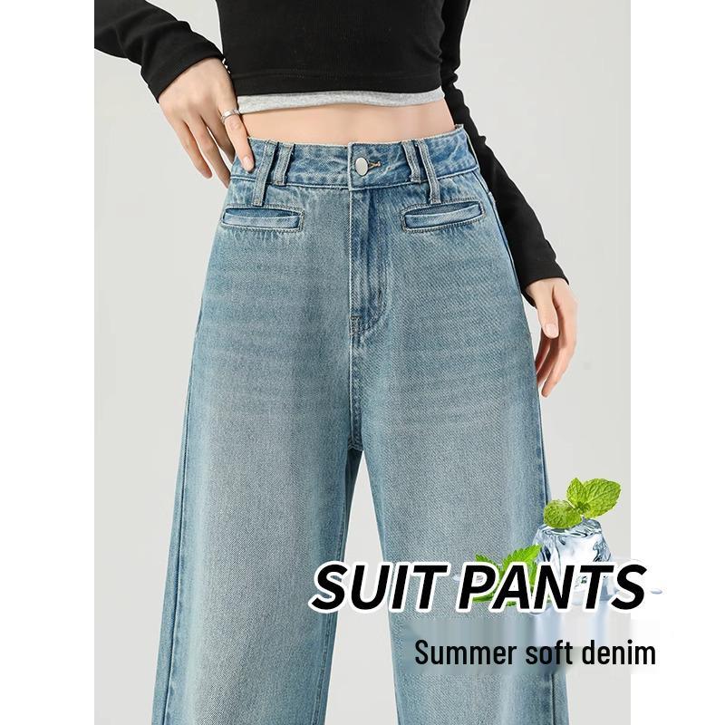 

Популярные джинсы с высокой посадкой, светлого цвета и широкими штанинами для женщин с фигурой «груша» на 2025 год 30 (for 126-135 lbs)