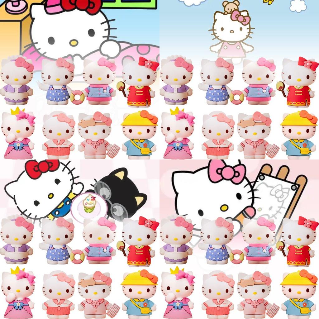 Adorable Kitty Cat Blind Box Series Cute Japanese Healing Figurine For Girls Gifts