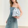 Charles & Keith Mini Ck 26 Summer Minimalist Drawstring Backpack Women Backpack CK2-60151619