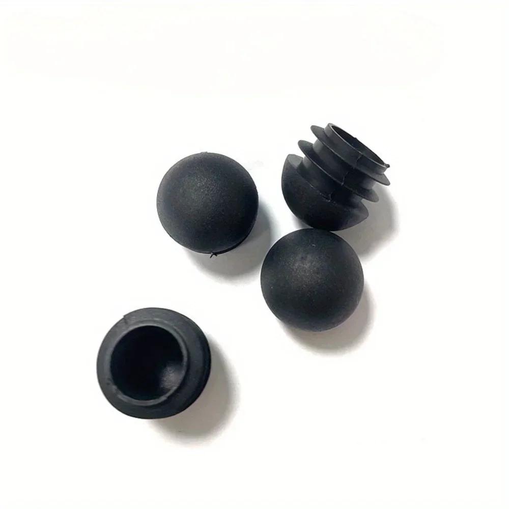 8PCS 25mm Round head plug round tube stainless steel plastic inner plug set table and chair foot mat ball plug table chair foot