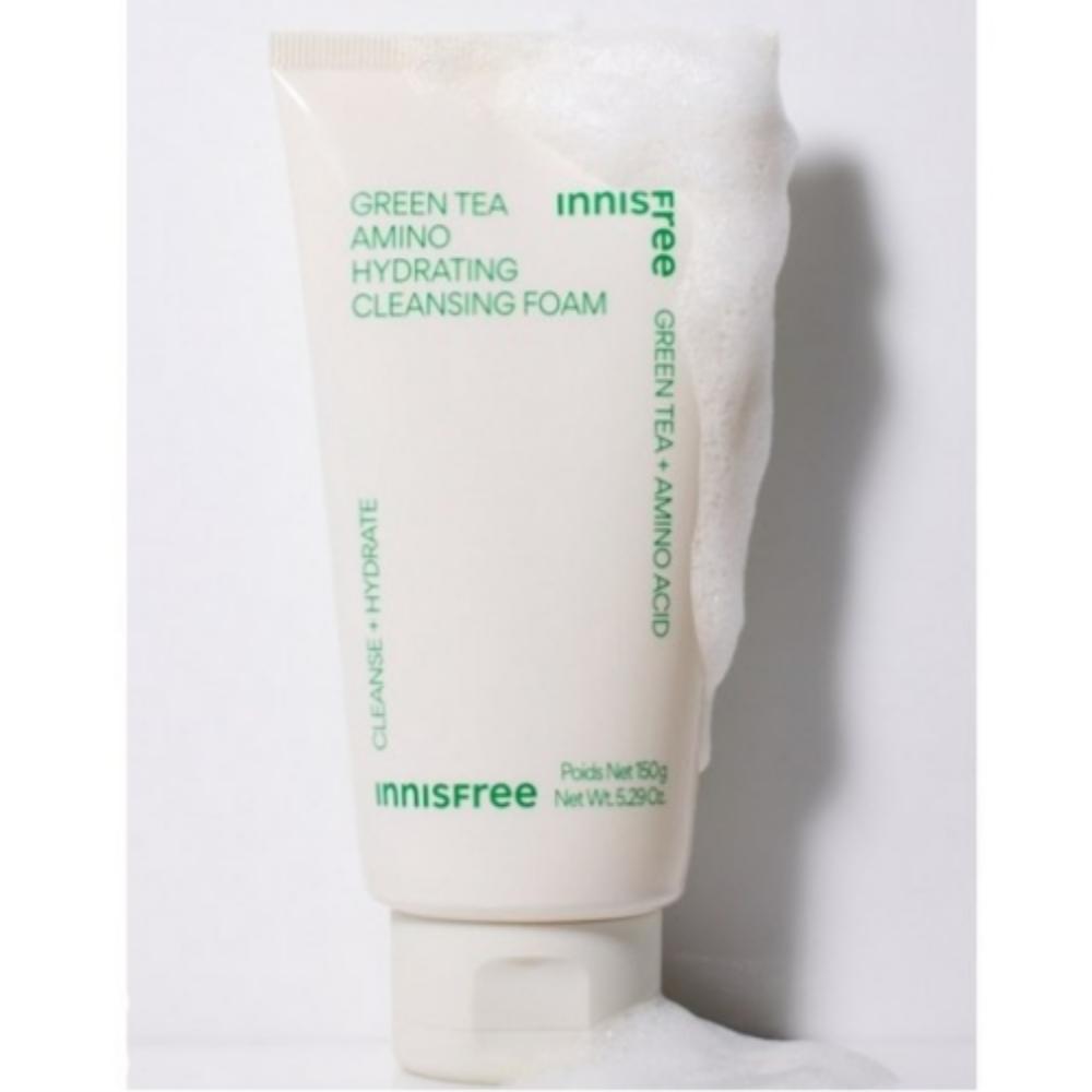 Innisfree Green Tea Cleansing Foam Duo (150g × 2)