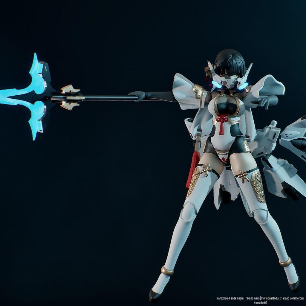 SF Cang Wan Ge: Saimana Mecha Girl 1:12 Movable Model - Twelve Wars Seven Days Camp