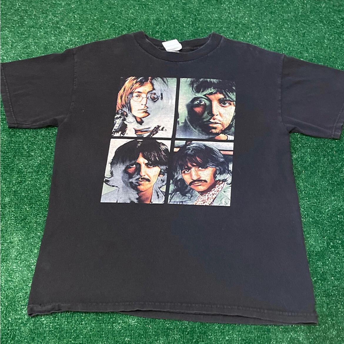 

Vintage The Beatles Band Tee Shirt VTG 2005 Apple Shirt Mens Size M L