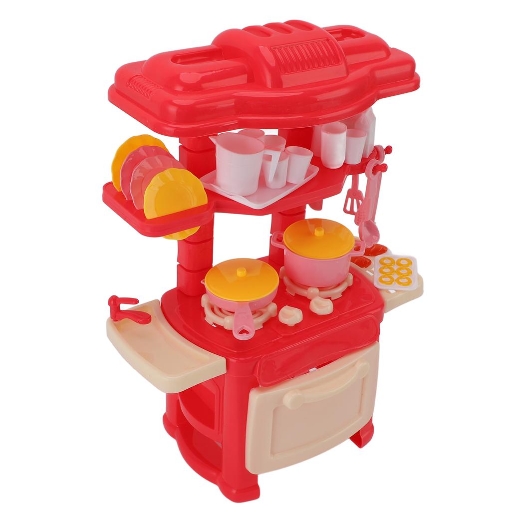 Casă de Joacă pentru Copii Bucătărie Jucării de Gătit Simulare pentru Bebeluși Seturi de Ustensile de Bucătărie Miniaturale pentru Băieți și Fete